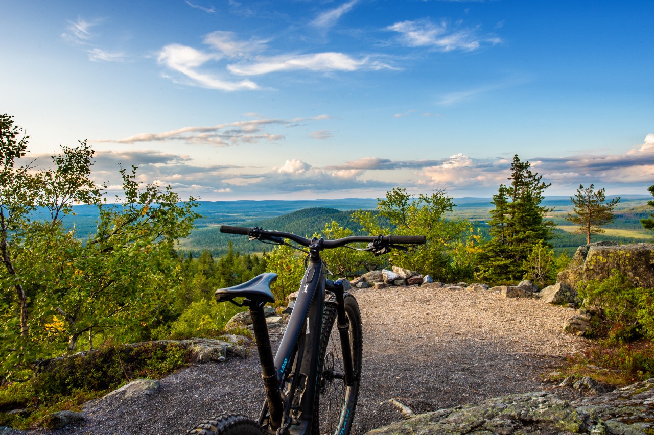 View from the Iso-Syöte fell over Syöte National Park